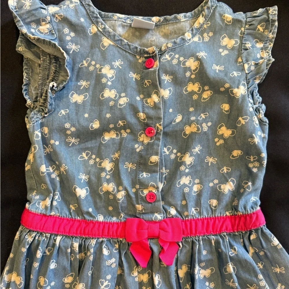 Gymboree Red and Blue Casual Sundress
